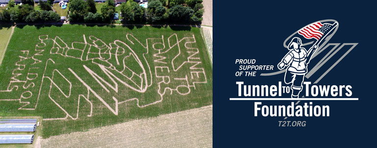 2022 Corn Maze at Donaldson Farms: Tunnel to Towers Foundation