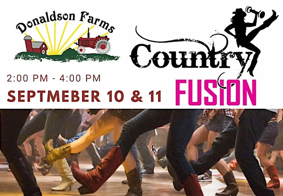 Country Fusion Country Line Dancing at Donaldson Farms - September 10-11, 2022