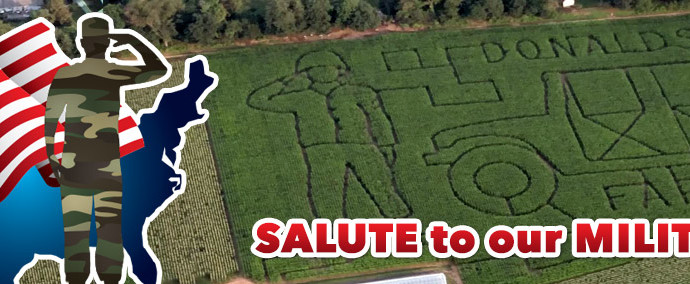 2017 Corn Maze - Salute to our Military