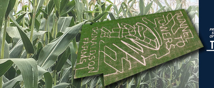 2022 Corn Maze Theme at Donaldson Farms: Tunnels to Towers