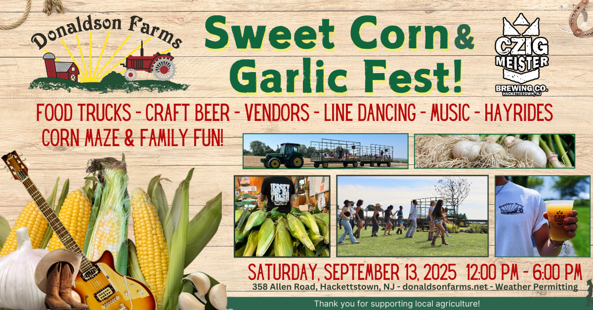 Sweet Corn & Garlic Fest (Hackettstown, NJ)